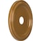 Ekena Millwork PVC Medallion (Canopies up to 11 1/2"), 19"OD x 3 1/2"ID x 1 1/2"P, Metallic Vintage Gold CMP19TRDVG - alternate 5